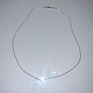 925 silver rope necklace
